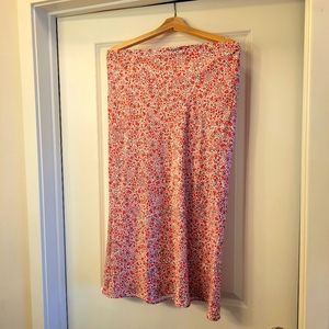 Resa Isabel floral midi skirt